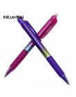 4 sztuk/zestaw nowy 0.5mm Rainbow kolor kasowalna długopis żelowy pocierać magia pchnął długopis z niebieskie wkłady i niebieski