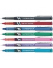 Pilot długopisy Hi-Tecpoint 0.5mm 0.7mm długopis żelowy V5 V7 jednorazowe pióro BX-V5 BX-V7 japonia