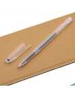 Hurtownie! 10 pc długopis żelowy przypadku długopis przezroczysty uchwyt Shell pokrywa prosty styl co najmniej osłona klamki pow
