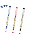 3 sztuk/partia japoński długopis żelowy 0.35mm czarny niebieski czerwony pióro atramentowe prosty styl długopis szkolne materiał