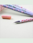 4 sztuk/partia ciepłe kwiaty długopis żelowy długopis signature Escolar Papelaria szkolne materiały biurowe upominek promocyjny