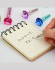 Śliczne długopisy żelowe 0.5mm kreatywny diament długopisy Kawaii z tworzywa sztucznego w kolorze neutralne długopisy dla dzieci