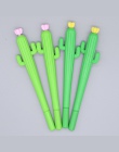 1 pc kaktus długopisy żelowe Kawaii zielone rośliny pióro neutralne śliczne długopisy szkolne pisania dziewczyny prezenty promoc