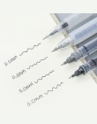 JIANWU 4 sztuk/zestaw proste naciśnij długopis żelowy czarny nijaki długopis wiele długopis pióro do rysowania studentów piśmien