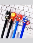 4 sztuk/partia Cuet Marvel charakter amerykański kapitan Batman długopis żelowy długopis signature Escolar Papelaria szkoły biur