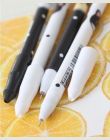 1 sztuka Lytwtw's koreański piśmienne Kawaii Cute Cat Pen uchwyty kreatywny Bent szkolne materiały biurowe długopisy żelowe prez