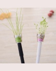 Nowy kreatywny pielęgnacja roślin Gel Pen 0.5mm czarny atrament ogród rosną pióra trawy materiały biurowe piękne dzieci miłośnik