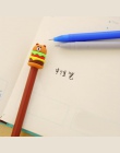Dziwne zwierzę kształt długopis żelowy DIY artykuły biurowe i szkolne Smooth pisanie czarny i niebieski atrament 0.5mm długopis 