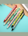 1 sztuk Cartoon długopis żelowy śliczne naciśnij długopisy biurowe Kawaii artykuły szkolne długopis z żelowym wkładem akcesoria 