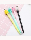 1 sztuk kreatywny Flamingo pióro neutralne 0.5mm czarny długopis żelowy narzędzie do pisania dla studentów przybory szkolne dla 