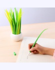10 sztuk kreatywny Tiny zielona trawa długopis żelowy ostrze trawy dekoracji Zakka biurowe Caneta biurowe materiały szkolne