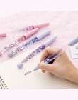 1 Pc Kawaii mała wróżka magia kolorowe Quicksand długopis żelowy nowość kreatywny LED podpis pióra do pisania dzieci prezent biu
