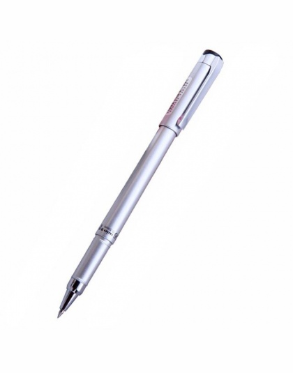1 PC wysokiej jakości jednolity kolor czarny atrament Unisex długopis 0.5mm igły długopis biuro nauka pisanie długopis szkolne d