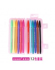 Korea MONAMI 3000 kolor długopis żelowy akwarela długopis 12/24-kolor włókna długopisy zestaw cienka linia długopis 12 /24 sztuk