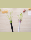 1 sztuka Lytwtw's Creative małe świeże 0.5mm długopis żelowy trawa roślin długopis śliczne Fleshines długopis szkolne materiały 