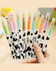 JONVON SATONE 12 sztuk długopisy materiał escolar kawaii koreański kolor 12 długopis papiernicze artykuły krowa śliczne pióro di
