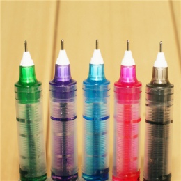 1 pc 0.5 typ igły prosty płyn kulowy typu długopis kolor pióro żel wodny długopisy
