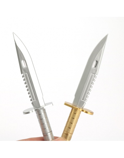 1 PC nowość styl nóż długopis żelowy nóż Pongid pisanie długopis pisanie instrumentu prezent