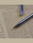 1 sztuk Mini metalowa trwała długopis obrotowy kieszonkowy długopis przenośny długopis mały olej długopis wykwintne pisania narz
