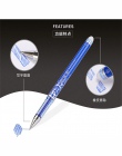 Wymazywalnej pióro stalówka 0.5mm niebieski czarny długopis długość długopisy wkład już dziś, prezenty Boutique szkolne materiał