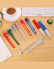 1 kawałek osobowości narzędzia metalowe koreański biurowe kreatywny długopisy jakości pióra Caneta młotek nóż pióro do pisania