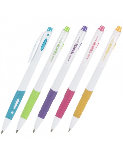 5 sztuk długopis piłka plastikowa długopis długopis prasowany biały pręt długopis