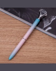 2018 metalowa obudowa długopis Carat pierścionek z brylantem kryształowy długopis pani ślub biuro szkolne prezent kulkowe długop