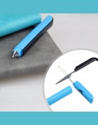 Kreatywny wielofunkcyjny długopis z składane nożyczki nóż linijka cukierki kolor pióra do pisania biuro szkolne materiały biurow