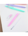 5 sztuk galaretki kolor Kawaii długopis z tworzywa sztucznego naciśnij długopis szkolne materiały biurowe Papelaria B-573F