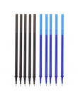 3 sztuk Mix wymazywalnej długopis żelowy żel biuro szkolne wkłady niebieski atrament niebieski magiczne pisanie pióro neutralne 