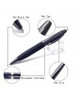 Guoyi C015 czarny skórzany metalowa obudowa długopis dowiedzieć się biuro artykuły szkolne na prezent luksusowe pióro & hotel pi
