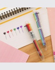 1 sztuk długopis wielokolorowy wielofunkcyjny 6 in1 kolorowe zabawny piłka pióra do pisania artykuły biurowe i szkolne