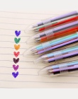 1 sztuk długopis wielokolorowy wielofunkcyjny 6 in1 kolorowe zabawny piłka pióra do pisania artykuły biurowe i szkolne