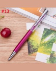 18 kolorów kryształowy długopis moda kreatywny rysik do pisania artykuły papiernicze artykuły biurowe i szkolne pióro długopis c