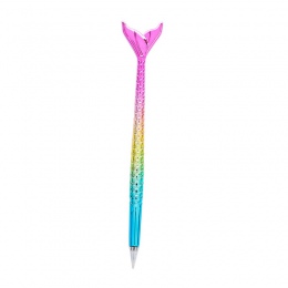 Kreatywny śliczne syrenka długopis olśniewający kawaii szkolne stylizacji ryby długopis kreatywny piękny prezent dla dziewczyny