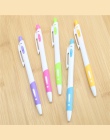 1 sztuk cukierki kolor z tworzywa sztucznego Tenfon wykrzyknik długopis prasowany biały pręt długopis dla dzieci nauka prezent