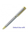 Guoyi Z090 stali nierdzewnej kolor i złoty kulkowy długopis metalowy 0.7mm stalówka dowiedzieć się biuro artykuły szkolne na pre