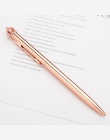 Kreatywny 1.0mm śliczne Kawaii diament złota korona Ball długopisy długopis do pisania biurowe szkolne materiały biurowe