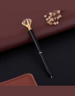 Duży klejnot długopis luksusowe róża kryształowa złoty diament długopis długopisy szkolne narzędzia do pisania papiernicze artyk