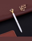 Duży klejnot długopis luksusowe róża kryształowa złoty diament długopis długopisy szkolne narzędzia do pisania papiernicze artyk