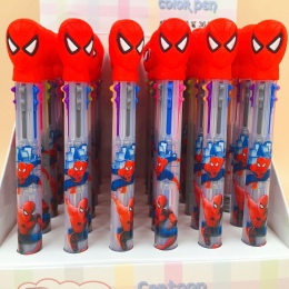 Cartoon bohaterów marvela Spider-Man 6 kolory Chunky długopis szkolne materiały biurowe prezent biurowe Papelaria Escolar