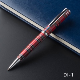 MONTE do montażu na czarny i biały czerwony szachownica M długopis luksusowe długopisy z srebrzysty klip biuro szkolne