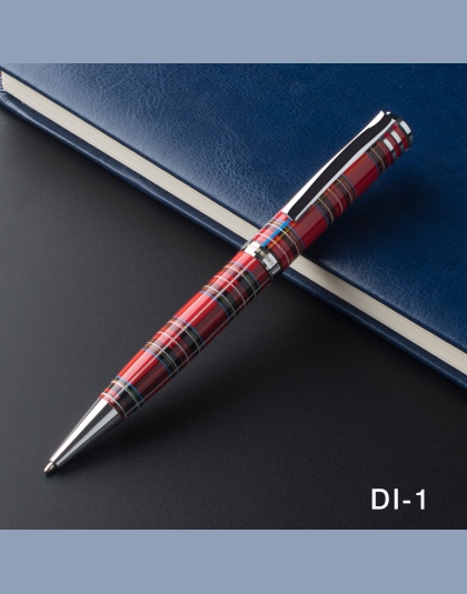 MONTE do montażu na czarny i biały czerwony szachownica M długopis luksusowe długopisy z srebrzysty klip biuro szkolne