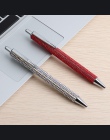 1 sztuk kryształ długopis naciśnij styl długopis luksusowe pióro do szkoły biurowe biznes prezent papiernicze artykuły atrament 