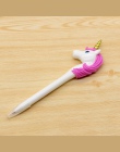 1 sztuk śliczne symulacja Unicorn zwierząt długopis żelowy szkolne materiały papiernicze nowość prezent materiał szkolny materia