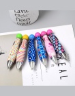 Nowość Mini Kawaii krótki tłuszczu kształt długopis niebieski 0.5mm długopis pióra do pisania prezent biurowe szkolne papiernicz