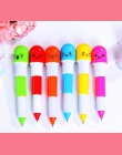 10 sztuk/partia NNRTS Cartoon kolorowe elastyczne długopis pigułki pióro koreański piśmienne kreatywny prezent szkolne kapsułki 