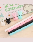 HOT kawaii fluorescencyjne królik długopis długopisy uczeń długopis szkolne materiały biurowe uczenia się piśmienne hurtownia