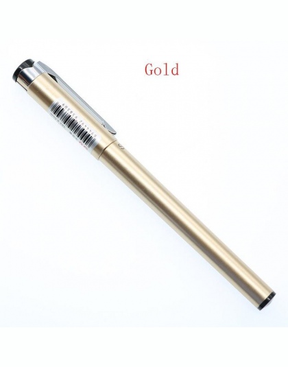 Wenzheng 583 długopis żelowy różowe złoto/złota symulacja metalowy długopis 0.5mm wkład długopis szkolne biurowe pisanie Busines