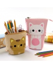 Uroczy piórnik zamek Kawaii kot piórnik chłopcy dziewczęta szkolne szkolne materiały papiernicze prezent dla dzieci Trousse Scol